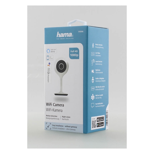 Hama Camera Hama wifi kamera 1080p - datorprodukter - TVexperten